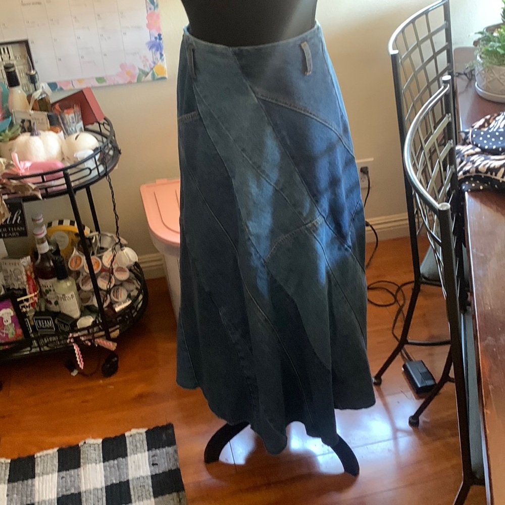 J Jill Jean Skirt